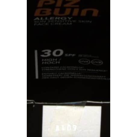 Piz Buin® Allergy SPF30+ crema facial 50ml