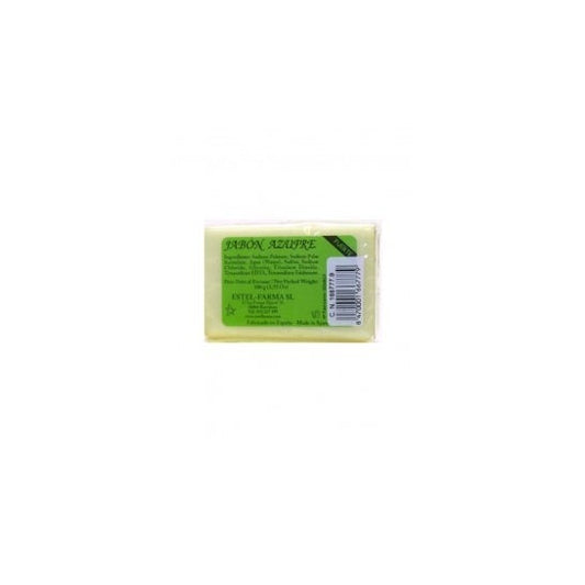 Jabón Estel Farma azufre fuerte 10% 100g