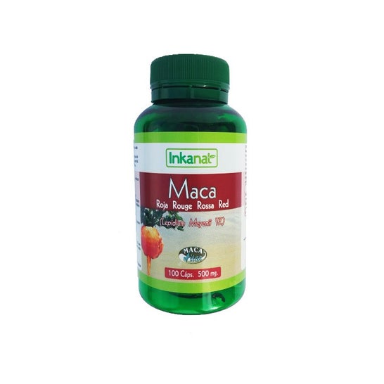 Inkanat Maca Roja 500mg 100caps