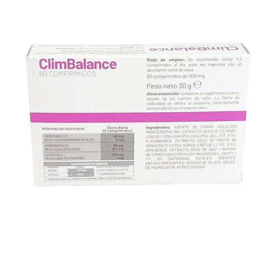 Pharma Natur Galante Climbalance Menopausia y Spm 60comp