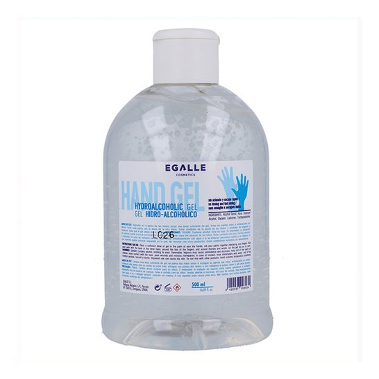 Egalle gel Hidro-Alcohólico Sin Dosificador 500 ml