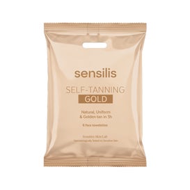 Sensilis Self Tanning Gold 6 Toallitas Bronceadoras