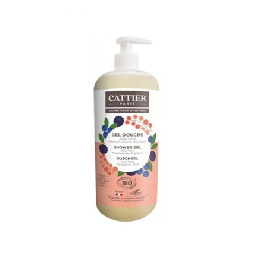 Cattier gel de Ducha Sin Sulfatos Frutas Del Bosque 1 L