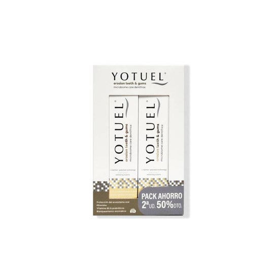Yotuel® Microbiome Erosion Teeth And Gums Dentífrico Pack 2x100g