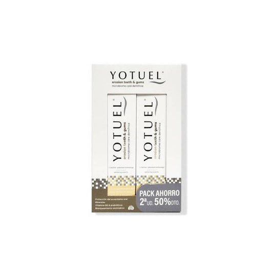 Yotuel® Microbiome Erosion Teeth And Gums Dentífrico Pack 2x100g