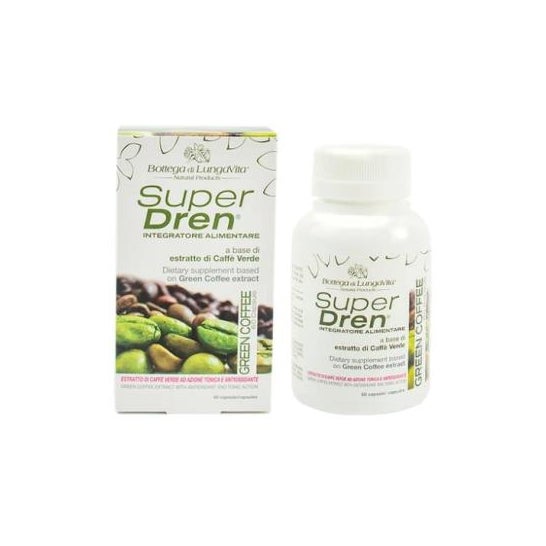 Bottega Di Lungavita Super Dren Café Verde 60 caps