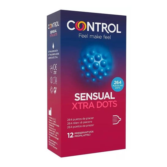 Control Preservativos Xtra Dots 12uds