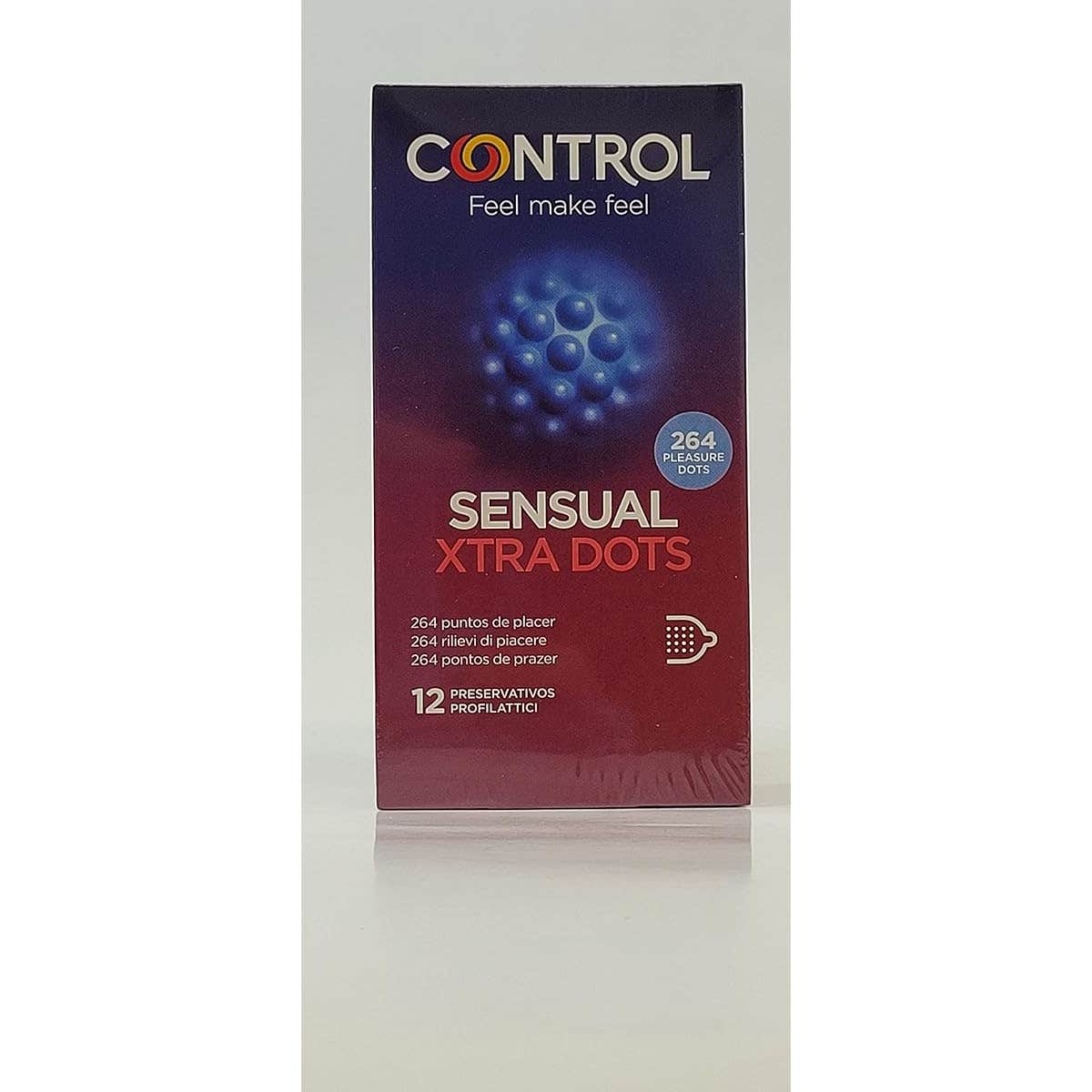 Control Preservativos Xtra Dots 12uds
