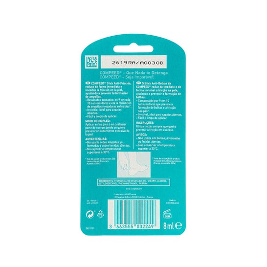 Compeed Stick Anti-Fricción 8ml