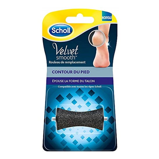 Scholl Velvet Smooth Rodillo para Pies de Recambio 1ud