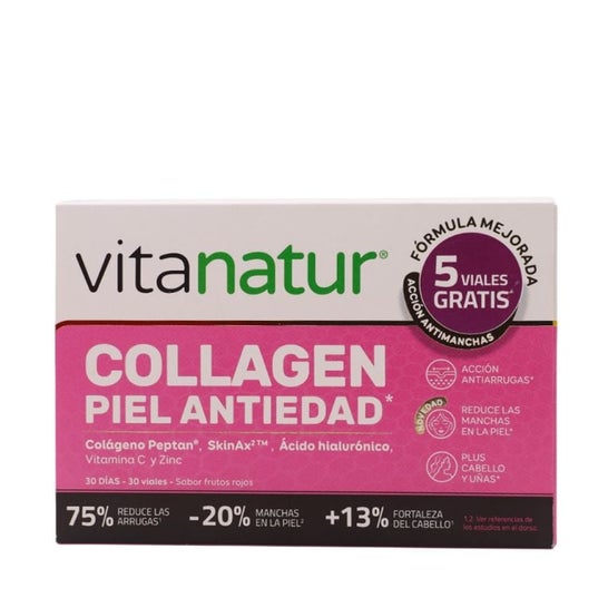 Vitanatur Collagen Antiaging Regeneración de la Piel 30 viales