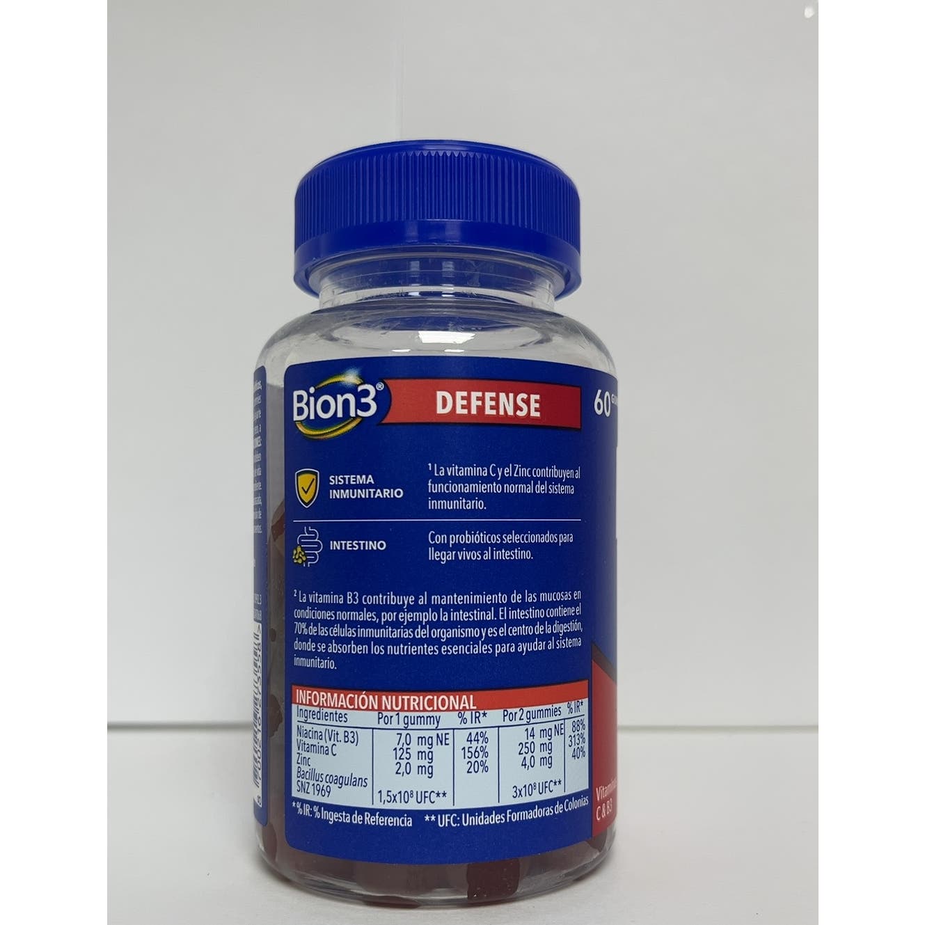Merck Bion3 Defense Frutos Rojos 60 Gummies