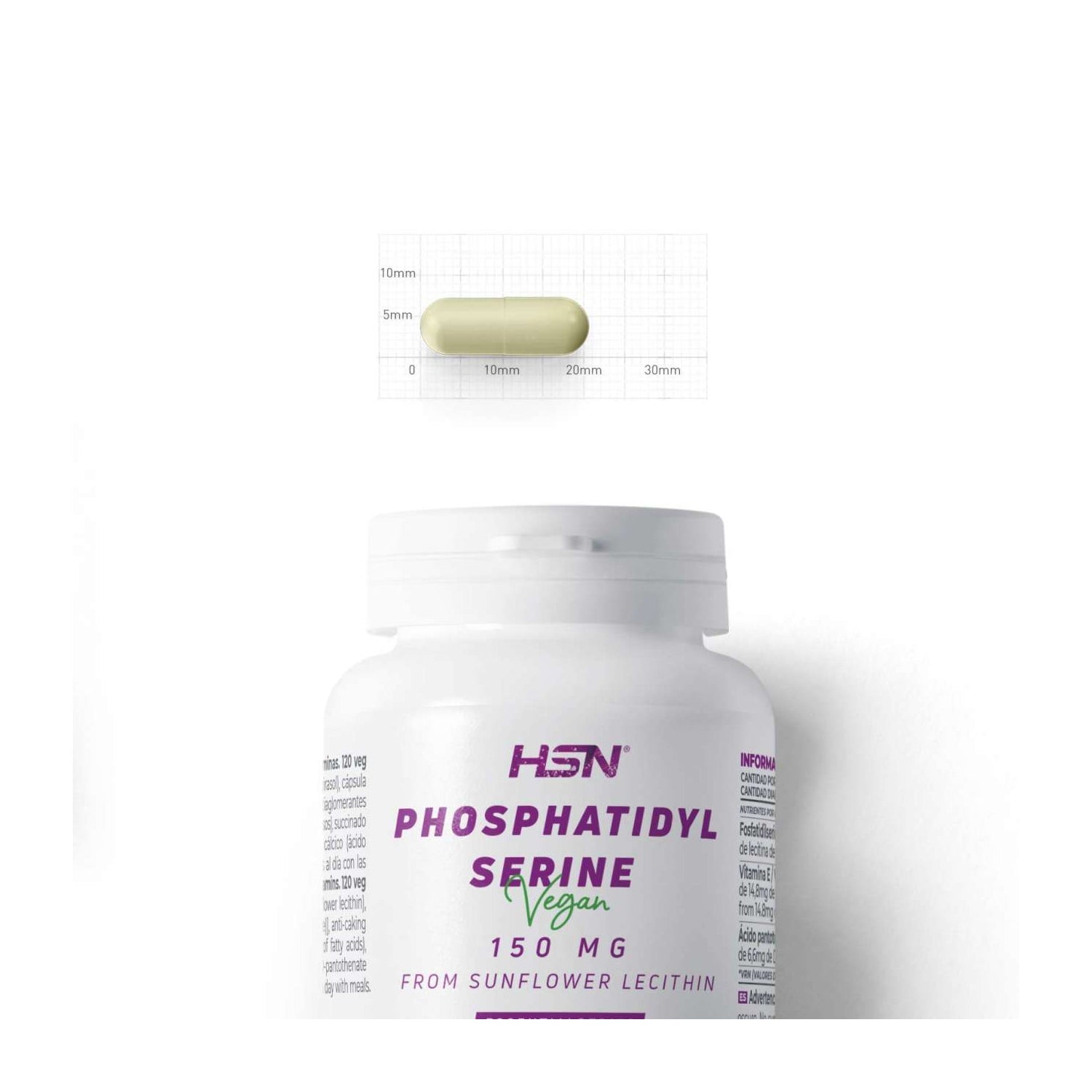 HSN Fosfatidilserina 150mg 120vcaps