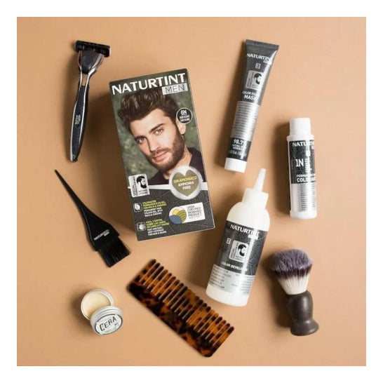 Naturtint Men Gel Coloracion Permanente 6N Rubio Oscuro 170ml