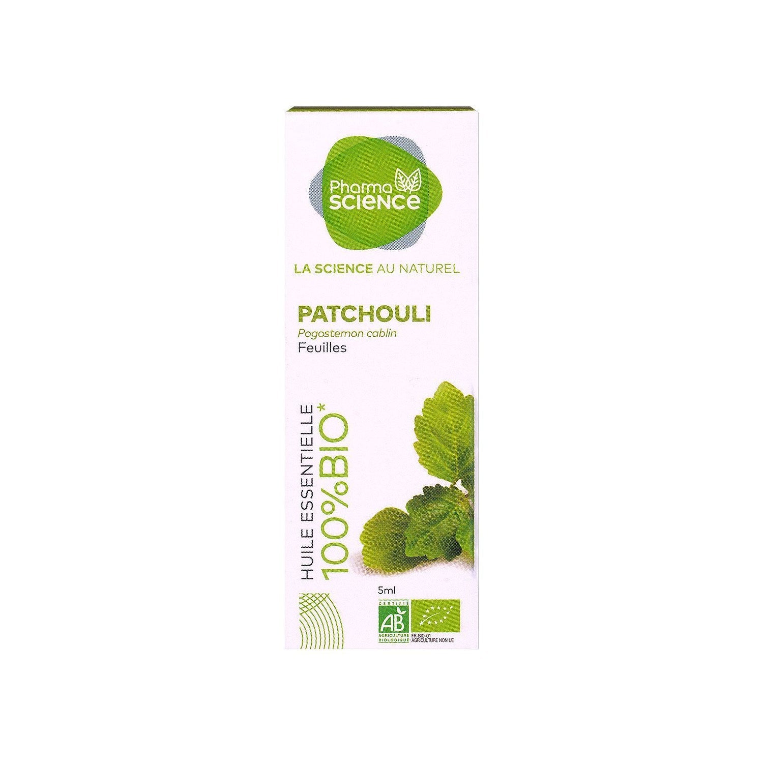 Pharmascience Aceite Esencial Patchouli Bio 5 ml