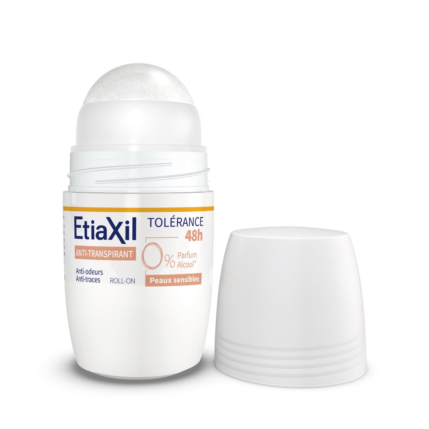 Etiaxil Dédorant Anti-Transpirant Tolérance 48h Peaux Sensibles Roll-On 50ml