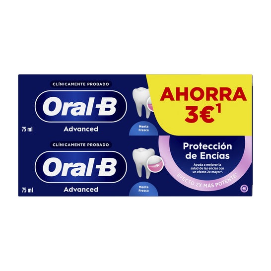Oral-B Encías & Esmalte Repair Original Pasta Dentífrica 2x75ml