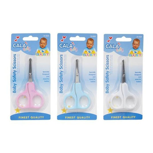 Cala Accesorios Baby Safety Scissors (Assorted Colors)