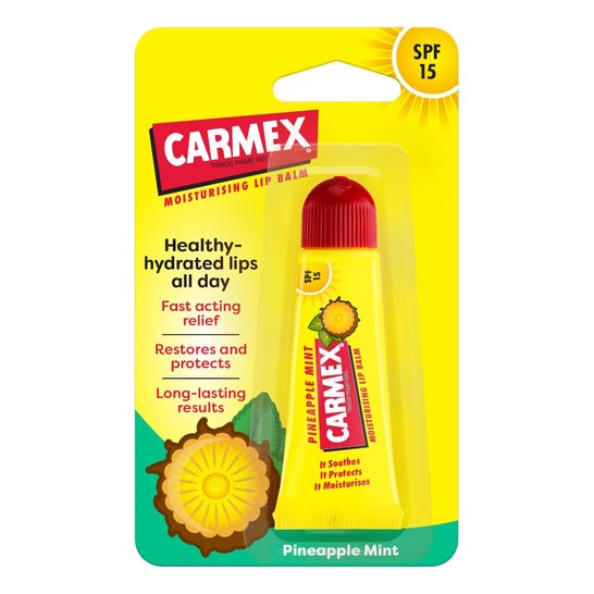Carmex Hidratante Labial Ananás & Menta Spf15 10g