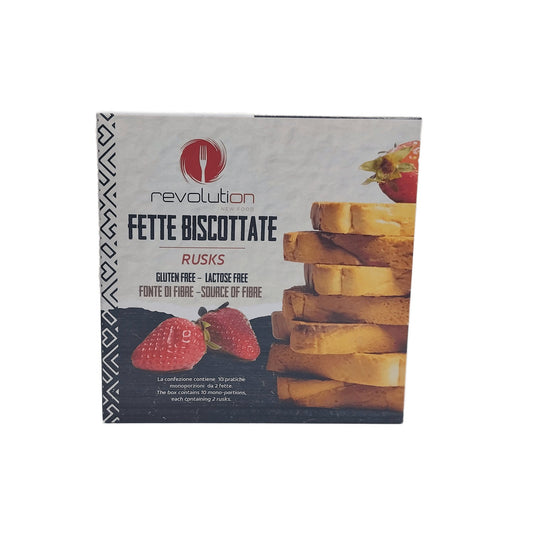 Revolution Fette Biscottate Rusks Gluten Free 220g