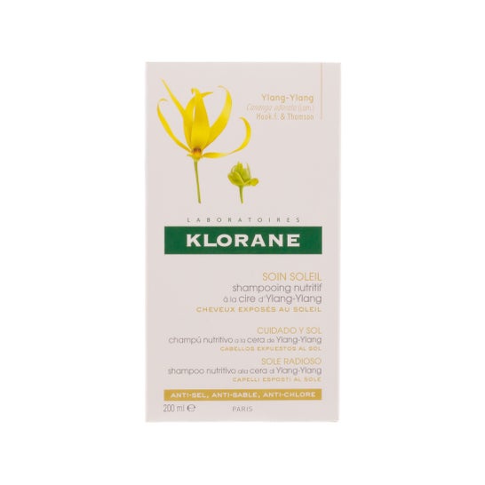 Klorane Champú Nutritivo a La Cera de Ylang Ylang 200ml