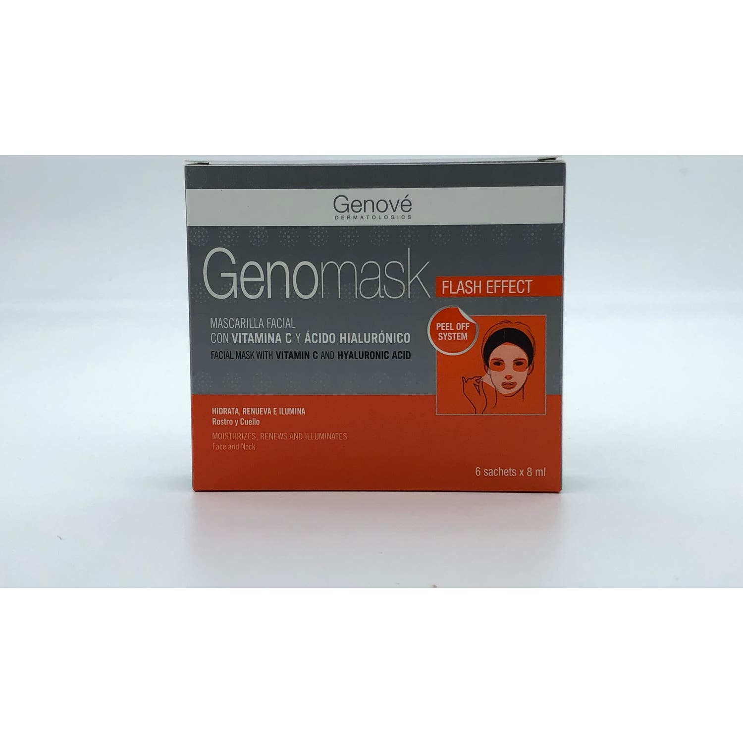 Genomask mascarilla facial con vitamina C 8ml