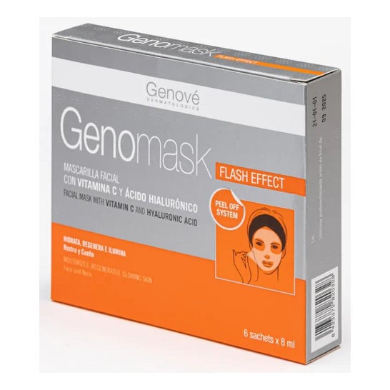 Genomask mascarilla facial con vitamina C 8ml