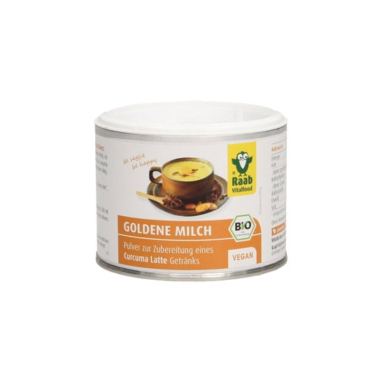 Raab Vitalfood Golden Latte Bebida de Cúrcuma en Polvo 70 g