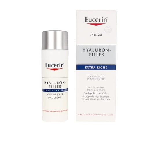 EUCERIN Hyaluron Filler Cuidado de Día Extra Rico Tubo de 50 ml