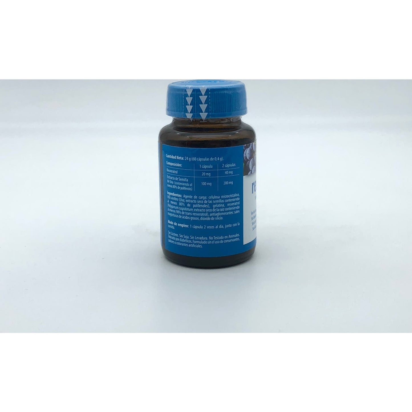 Naturmil Resveratrol Con Extracto De Semilla De Uva 60 Capsulas