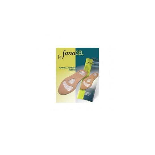 SanaGel Plantillas Forrada Nobuck T Grande