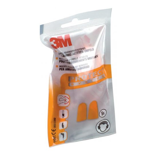 3M Tapones Oídos Poliuretano 4 pares