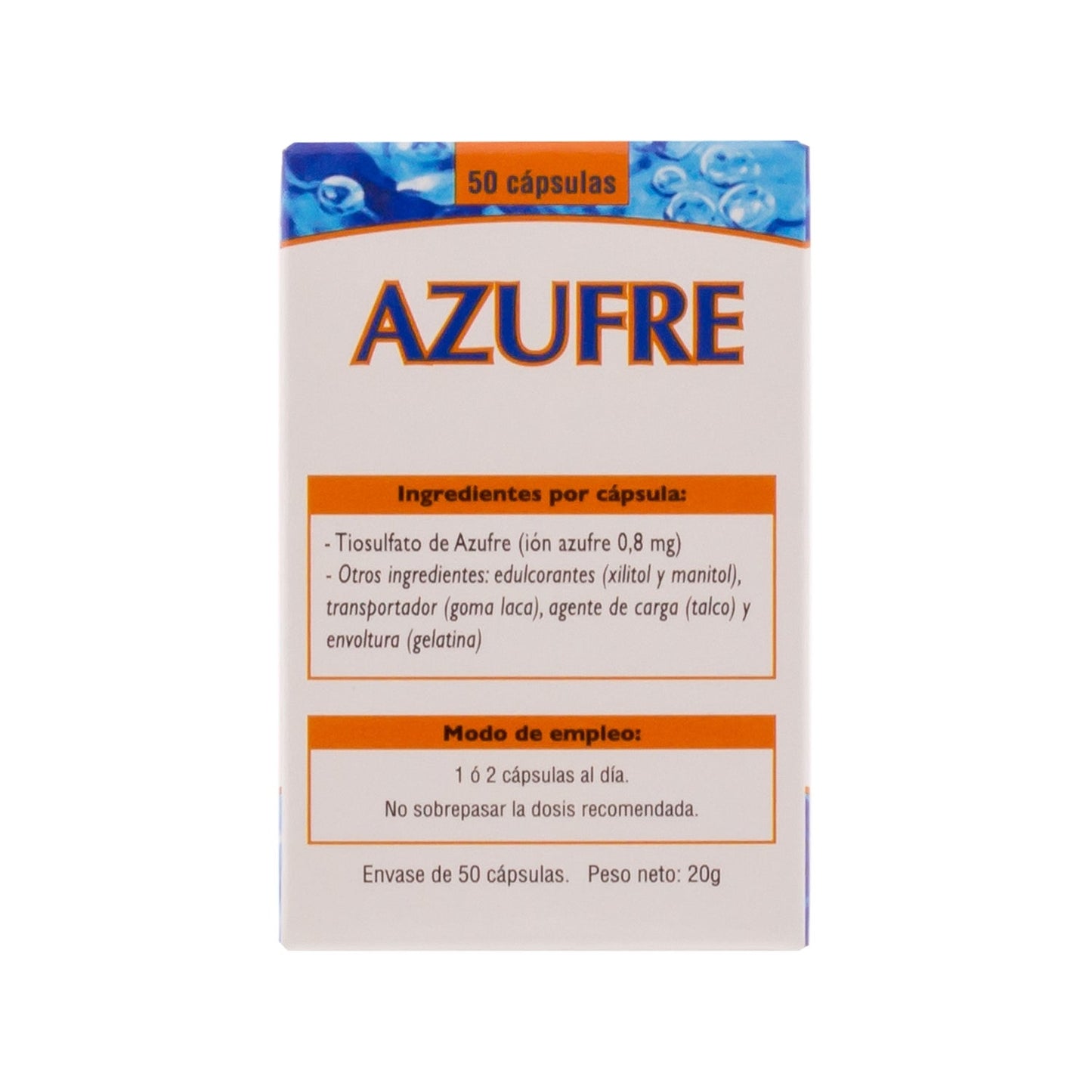 Neo Azufre 50cáps