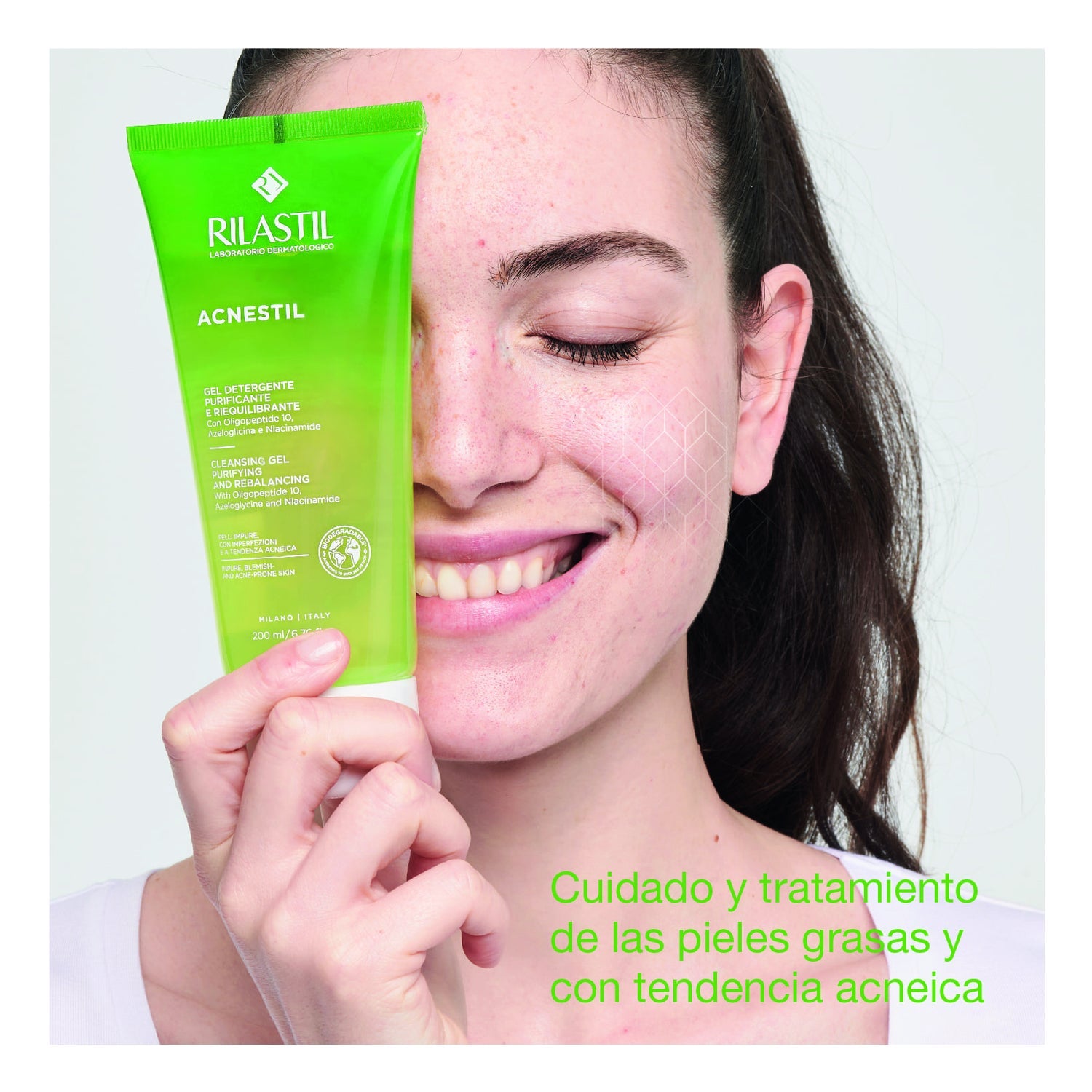 Rilastil Acnestil Gel Limpiador Anti-imperfecciones 100ml
