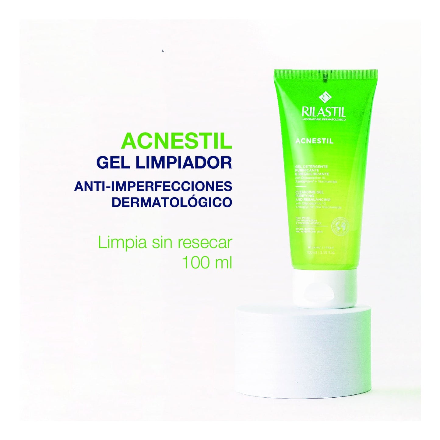Rilastil Acnestil Gel Limpiador Anti-imperfecciones 100ml