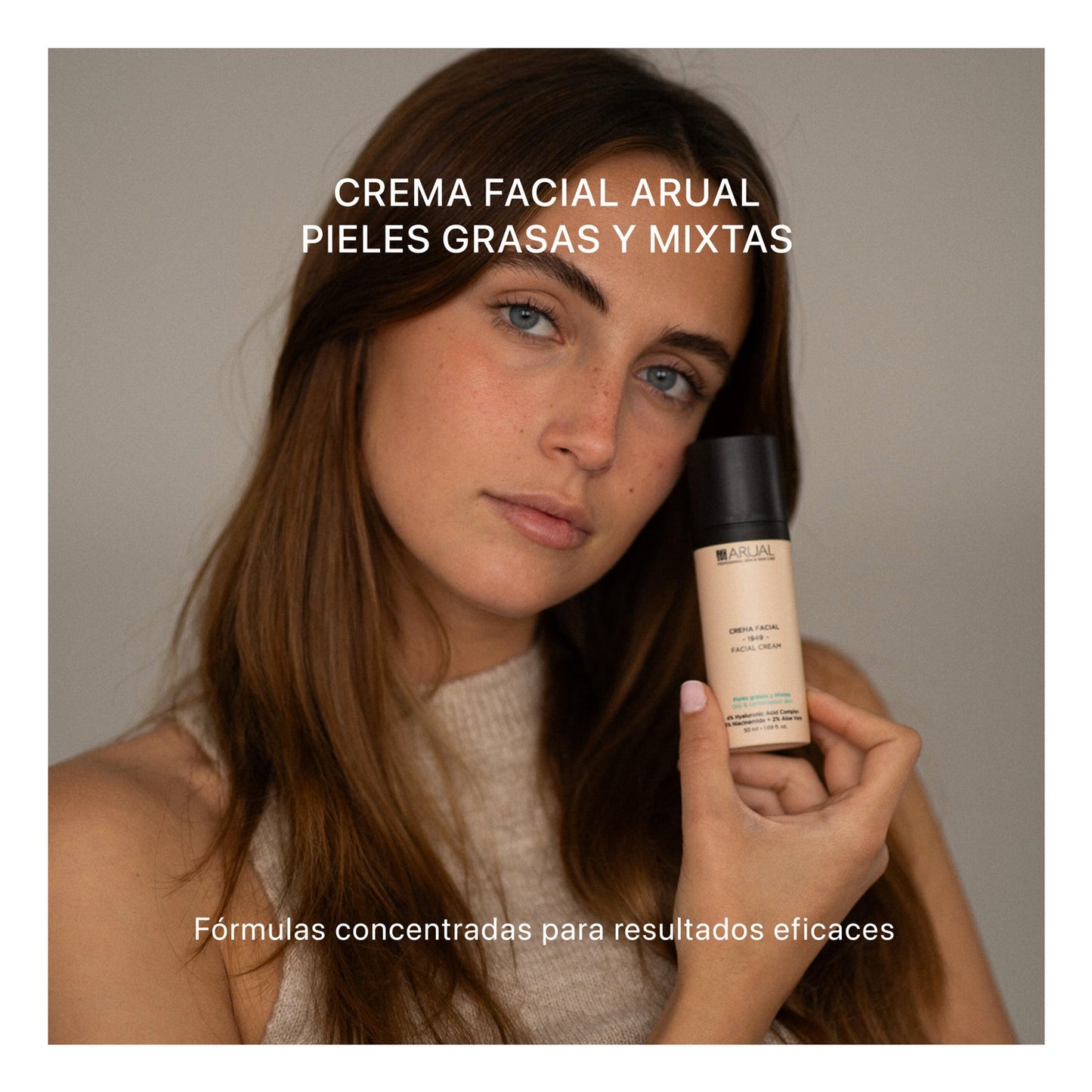 Arual Crema Facial Pieles Grasas & Mixtas 50ml