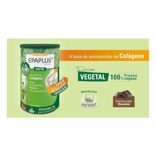 Epaplus Arthicare Vegetal Colágeno sabor Chocolate 387g