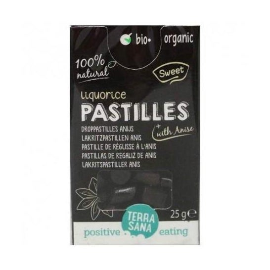 Terrasana Pastillas de Regaliz con Anis 25g