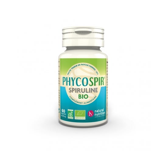 Natural Nutrition Phycospir Espirulina Bio 30 caps