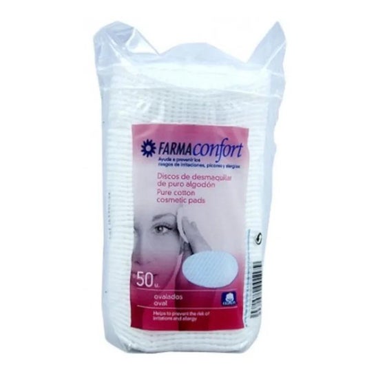 Farmaconfort 50U Cotton Discos de Remoção