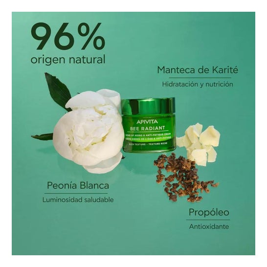 Apivita Bee Radiant Crema Rica 50ml