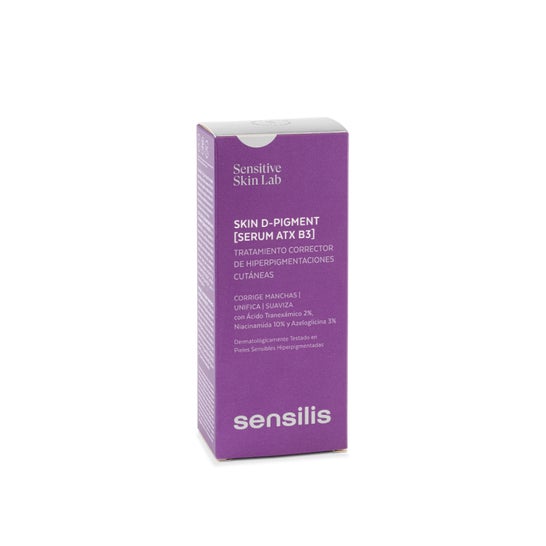 Sensilis Skin D-Pigment [Serum ATX B3] Tratamiento Corrector de Hiperpigmentaciones Cutáneas 30ml