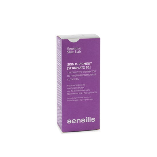 Sensilis Skin D-Pigment [Serum ATX B3] Tratamiento Corrector de Hiperpigmentaciones Cutáneas 30ml