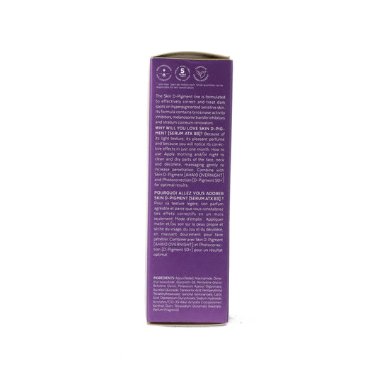 Sensilis Skin D-Pigment [Serum ATX B3] Tratamiento Corrector de Hiperpigmentaciones Cutáneas 30ml
