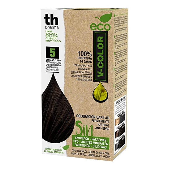 Th Pharma Eco V-Color Tinte Cabello Sin Amoníaco Nro 5 1ud