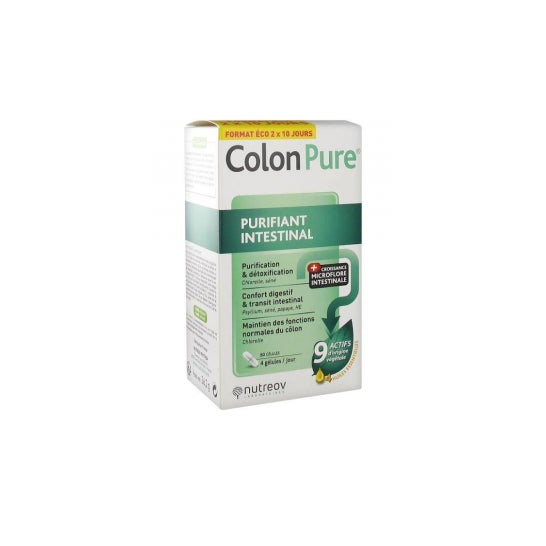 Cura de Colonpure de 20 Días 80 caps