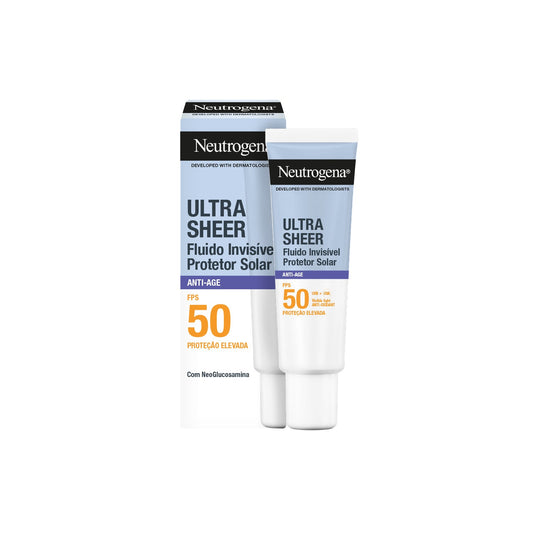 Neutrogena Ultra Sheer Invisible Fluido Anti Edad Spf50 50 ml
