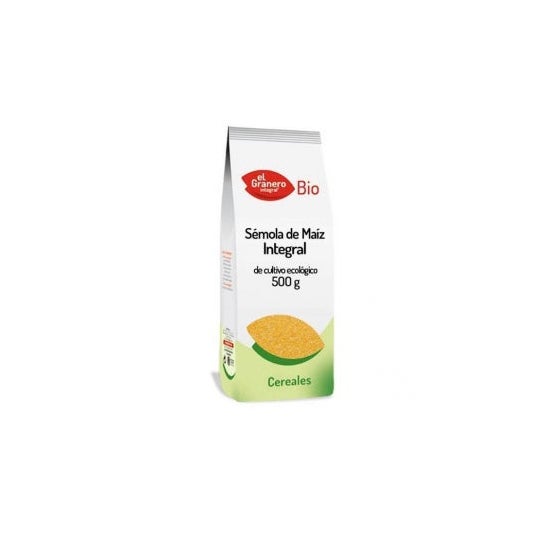 Granero Alimentacion Semola Maiz Integral Bio 500 g