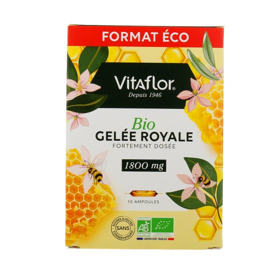 Vitaflor Jalea Real Bio 1800 10x10 ml