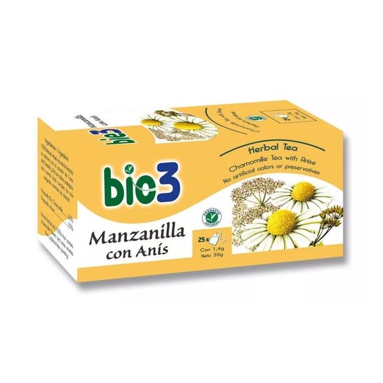 Bie3 Infusión Manzanilla con Anís 25 filtros